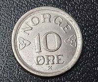 10 Öre Norwegen 1957, norwegische Münze, König Haakan VII. Hessen - Grebenstein Vorschau