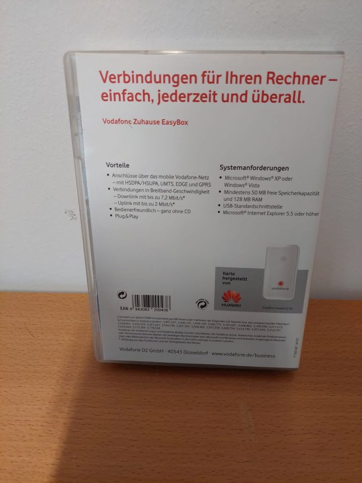 HUAWEI Vodafone EasyBox HUAWEI E270 USB Modem NEU in Mamming