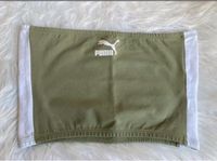 Puma tube top bandeau top khaki grün Bralette weiss Düsseldorf - Benrath Vorschau