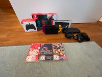 Nintendo Switch mit Kabelcontroller, Tasche und 3 Spiele Hessen - Melsungen Vorschau