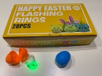 NEU 28 Ostern Happy Easter Flashing Eier Rings Leuchtringe Ringe Sachsen - Großhartmannsdorf Vorschau
