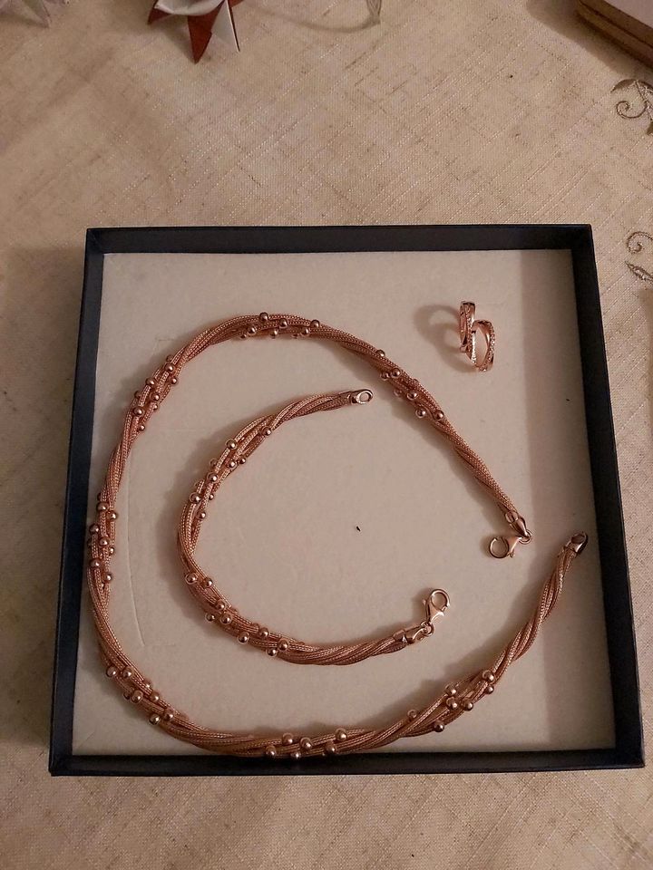 Schmuckset 925 rosegold in Berlin