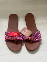 Havaianas Zehentrenner Sandalen 38 39 Bunt Neu Wandsbek - Hamburg Sasel Vorschau