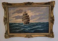 maritimes Gemälde Alfred Gabali 1886-1963 1,10 x 0,80 Öl/Leinwand Sachsen-Anhalt - Klostermansfeld Vorschau