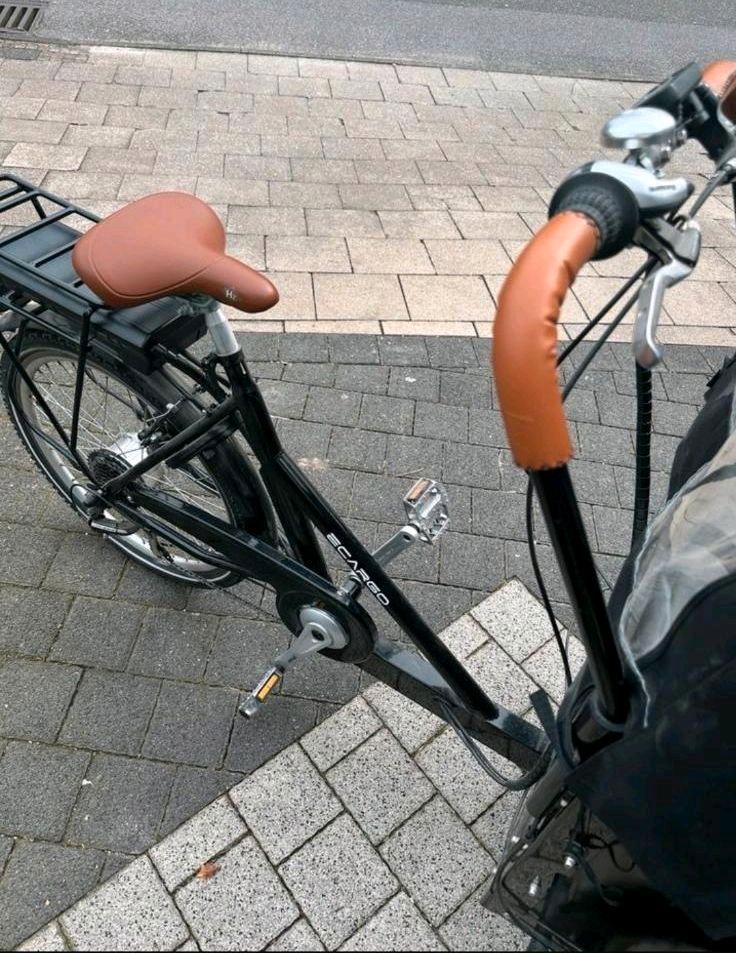 GreenStreet E-Bike Elektrolastenrad E-Cargo, 7 Gang Shimano Acera in Krefeld