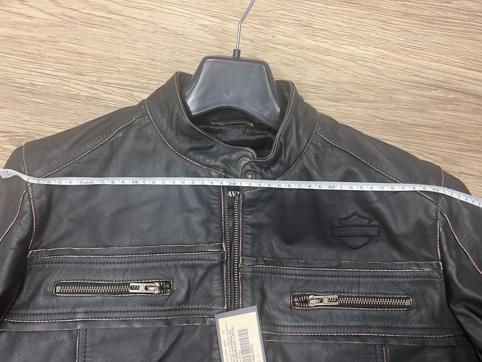 * Neu: Harley-Davidson Lederjacke Damen L-XL in Glashütten