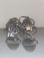 Silberne Glitzer-High Heels von asos Gr.36 Bayern - Walsdorf Vorschau