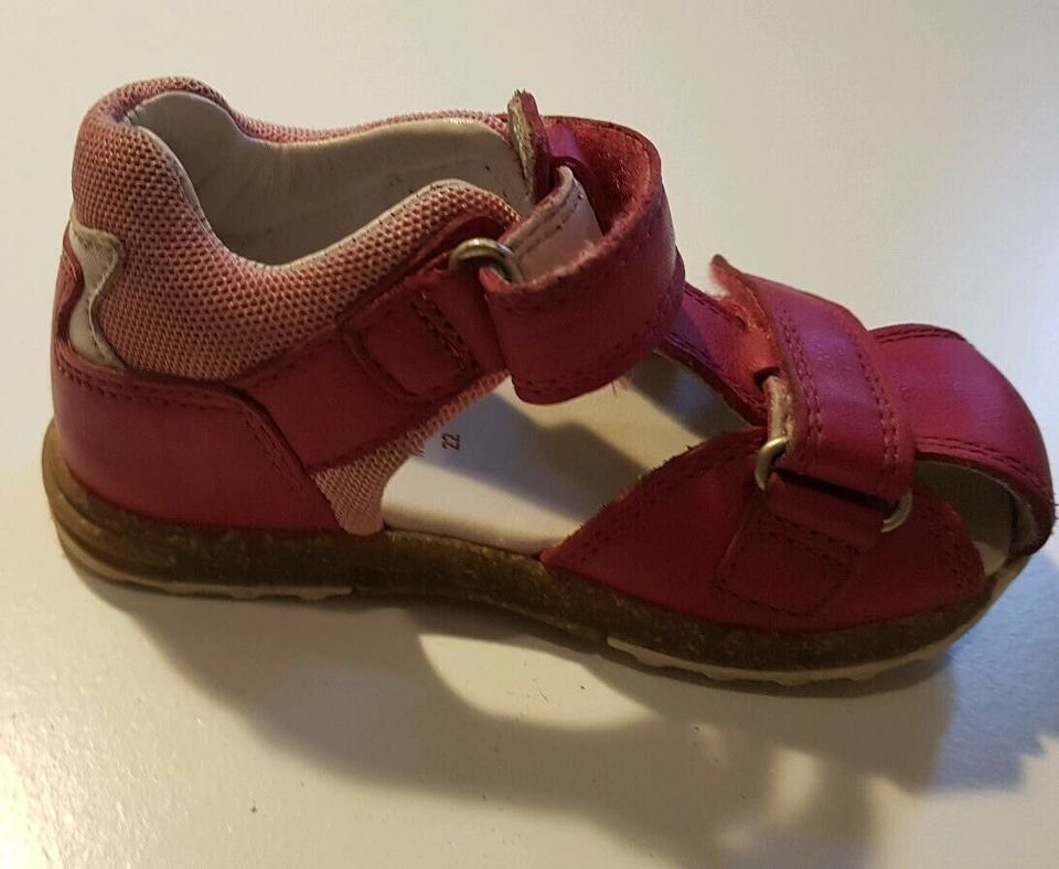 Sandalen, pink - rot, Elefanten, Mädchen, Größe 22 in Wienhausen