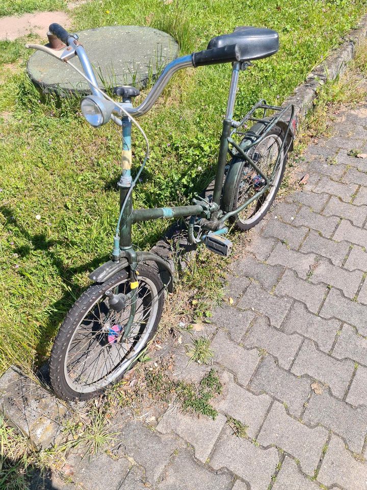 DDR Klapprad/ Minirad in Bad Schmiedeberg