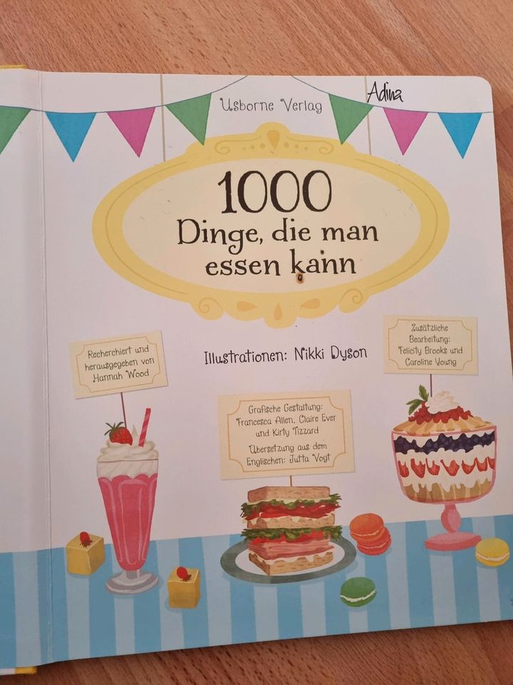 Usborne " 100Dinge die man essen kann" in Altdorf Nürtingen