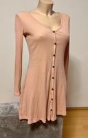 H&M KLEID S 3) Aprikose y2k rosa vintage retro Sommer babydoll Baden-Württemberg - Aichtal Vorschau