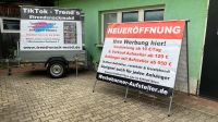 Werbeaufsteller Bannerständer Werbeanhänger Alternativ zu Bauzaun Bayern - Neumarkt i.d.OPf. Vorschau