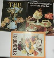3 Zeitschriften Tee, Gebäck und Obstkuchen DDR Bayern - Scheidegg Vorschau