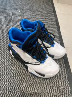 Nike Jordan flight Gr.38,5 blau/weiss - neuwertig Bayern - Germering Vorschau