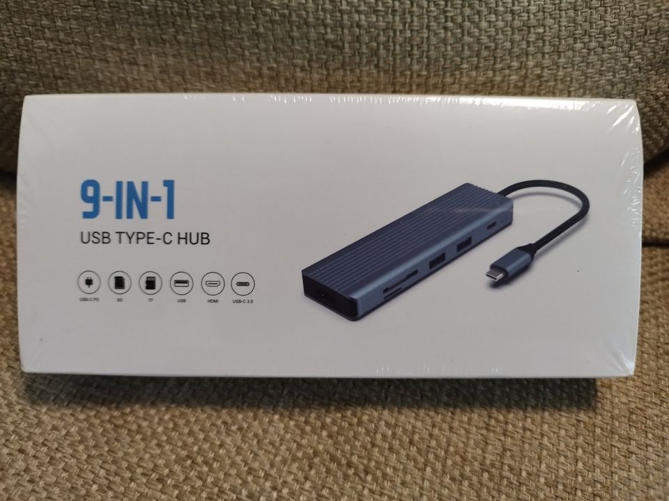 Type C USB Hub - 9 in 1 - HDMI SD TF Micro SD in Königsbrunn