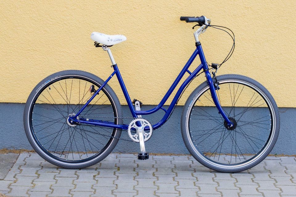 Damenrad Citybike Nabendynamo Nabenschaltung Shimano Nexus 7 blau in Berlin