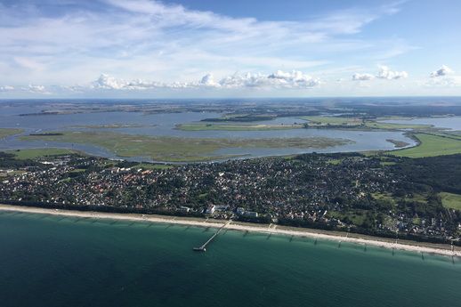 Rundflug Zingst – Insel Hiddensee – Pramort in Laage