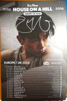 Eric Nam signiertes Poster House on a hill Tour Nordrhein-Westfalen - Drolshagen Vorschau