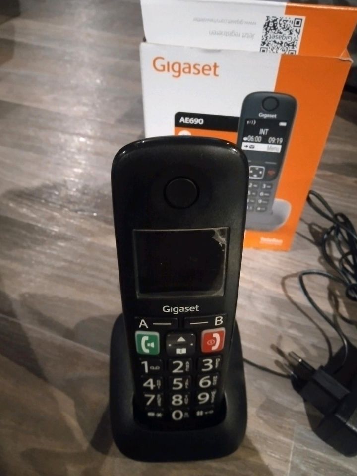 Gigaset AE690 Schnurloses Telefon großes kontrastreiches Display in Mönchengladbach