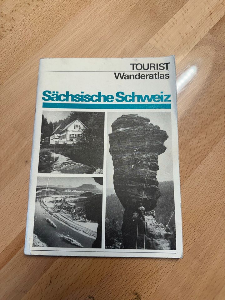 Wanderatlas Sächsische Schweiz 1978 in Leipzig