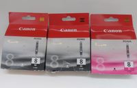 3 x Original Tintenpatronen Canon Pixma Schwarz / Magenta Nordrhein-Westfalen - Blomberg Vorschau