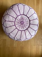 Pouf Sitzpouf Hocker Ottoman rosa Leder ungefüllt München - Untergiesing-Harlaching Vorschau