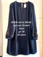 H&M Neu gr58 Kleid mit Cut out Spitzenärmel Np59 Nordrhein-Westfalen - Oberhausen Vorschau