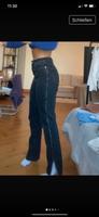 Na-kd jeans schwarz Nieten Schlitz perfekt Leipzig - Engelsdorf Vorschau