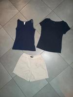 schöne leichte Short von Vero Moda & 2 passende Shirts Bayern - Gerolzhofen Vorschau