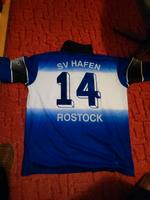 Schifffahrt Hafen Rostock DDR Fußball Oberliga Trikot Matchworn Sachsen - Markranstädt Vorschau