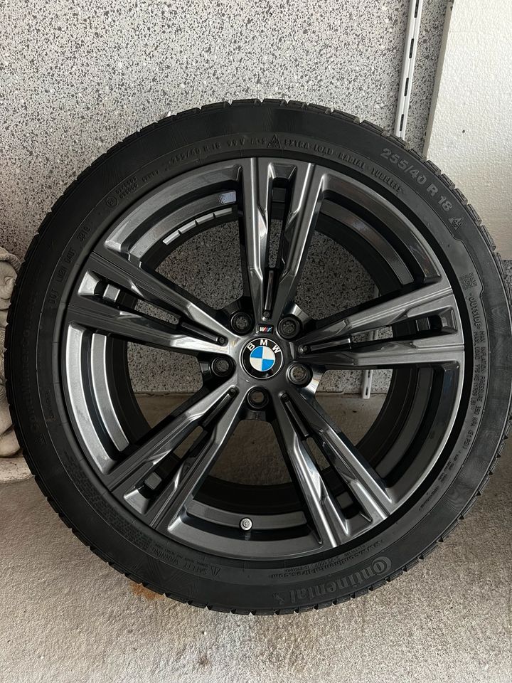 BMW Felgen inklusive neuer Winterreifen 5x112 in Merseburg