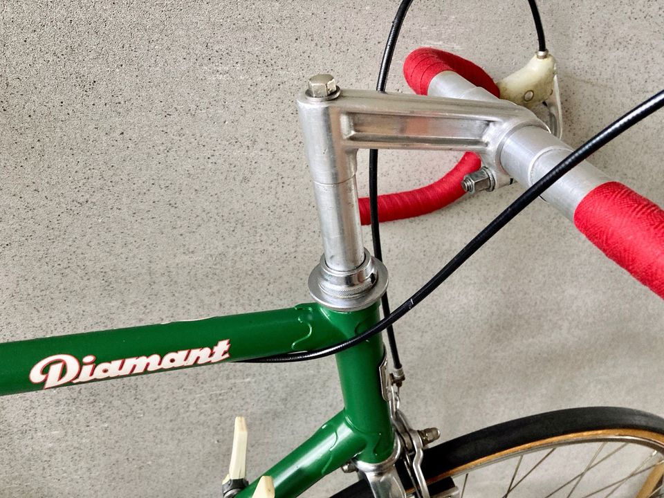 Diamant „Modell 35-707“ (1972), Vintage-Rennrad, Stahl, DDR in Ludwigshafen