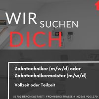 Wir suchen Zahntechniker (m/w/d) - Zahntechnikermeister (m/w/d) Nordrhein-Westfalen - Bergneustadt Vorschau