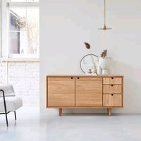 Sideboard Jonàk Buffet aus massivem Teakholz 145cm Baden-Württemberg - Kirchheim unter Teck Vorschau