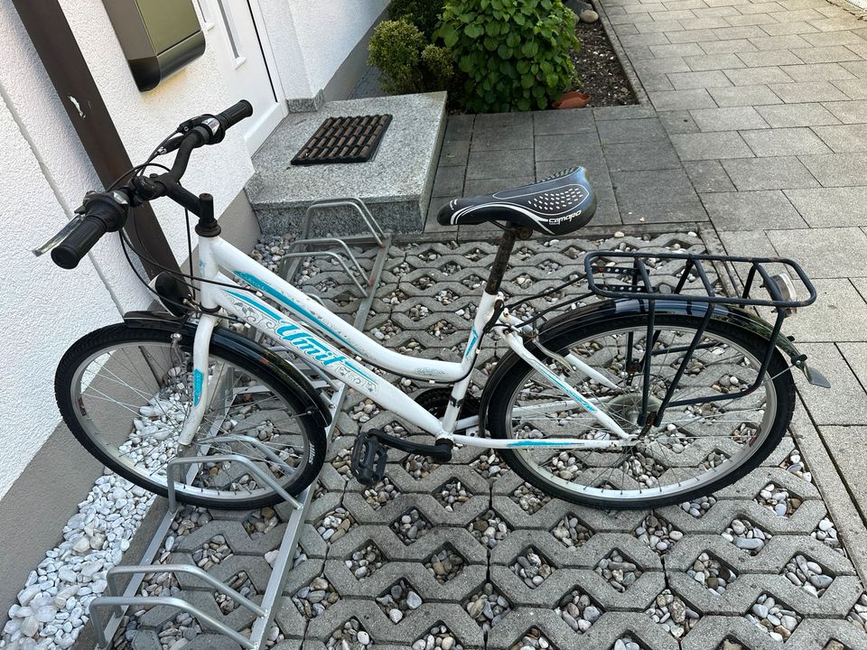 Damenfahrrad weiß in Unterschleißheim