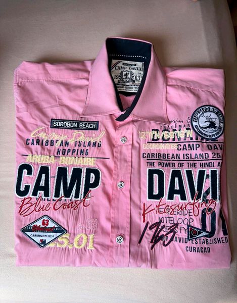 Camp David Dieter Bohlen Hemd kurzärmlig Gr. M pink rosa wie neu in  Baden-Württemberg - Langenargen | eBay Kleinanzeigen ist jetzt Kleinanzeigen