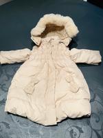 Daunenmantel Echtfell Baby Größe 68 von Twin-Set Baden-Württemberg - Schallstadt Vorschau