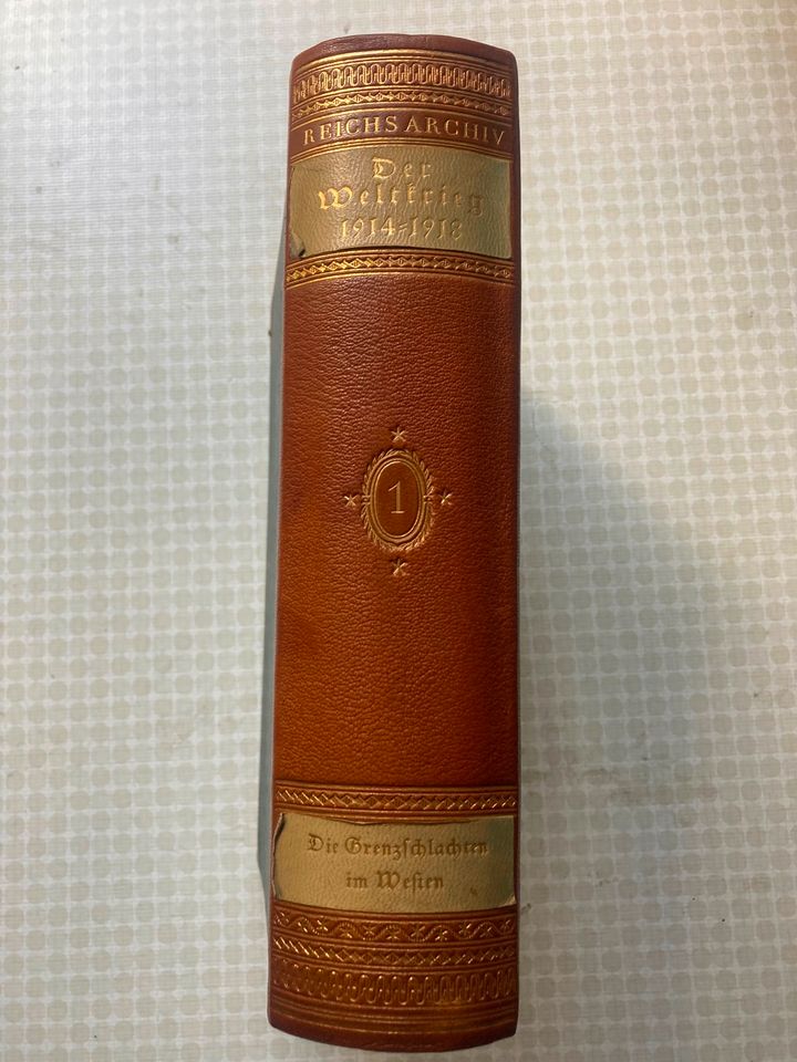 Der Weltkrieg 1914-1918  Bd.1   Die Grenzschlachten im Westen in Oberhausen