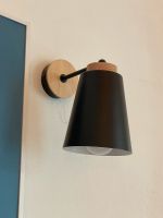 Lampe schwarz - Wandlampe E27dimmbar Scandi style / Leuchte Holz Nordrhein-Westfalen - Hennef (Sieg) Vorschau