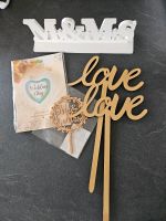 Cake Topper, Folienballon, Dekoration teils Neu Brandenburg - Brieselang Vorschau