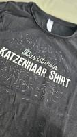 Print-Shirt "Mein Katzenhaar Shirt" schwarz Tierhilfe Schweinurt Bayern - Haßfurt Vorschau