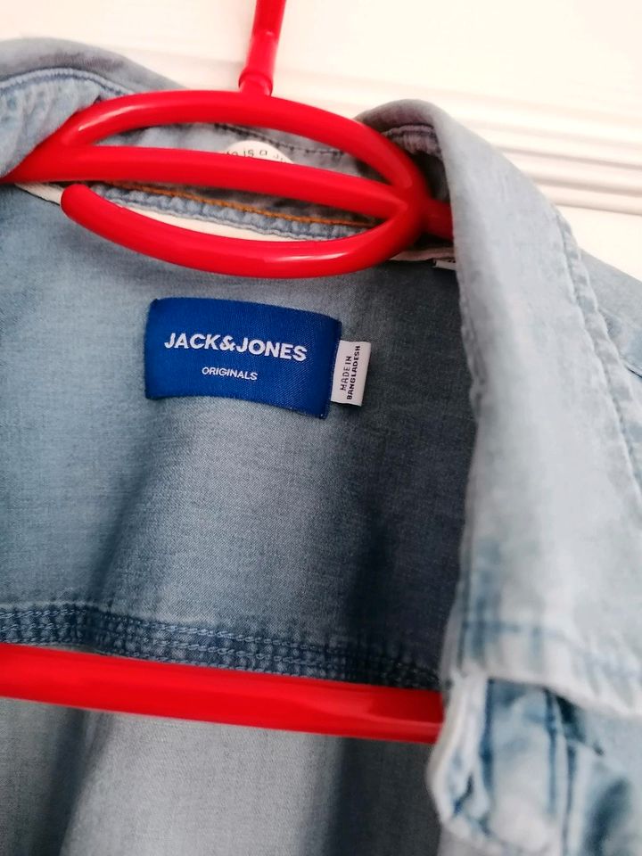 Jack&Jones Hemden Jeans, Kurzarm, Gr. XS, wie neu in Rostock