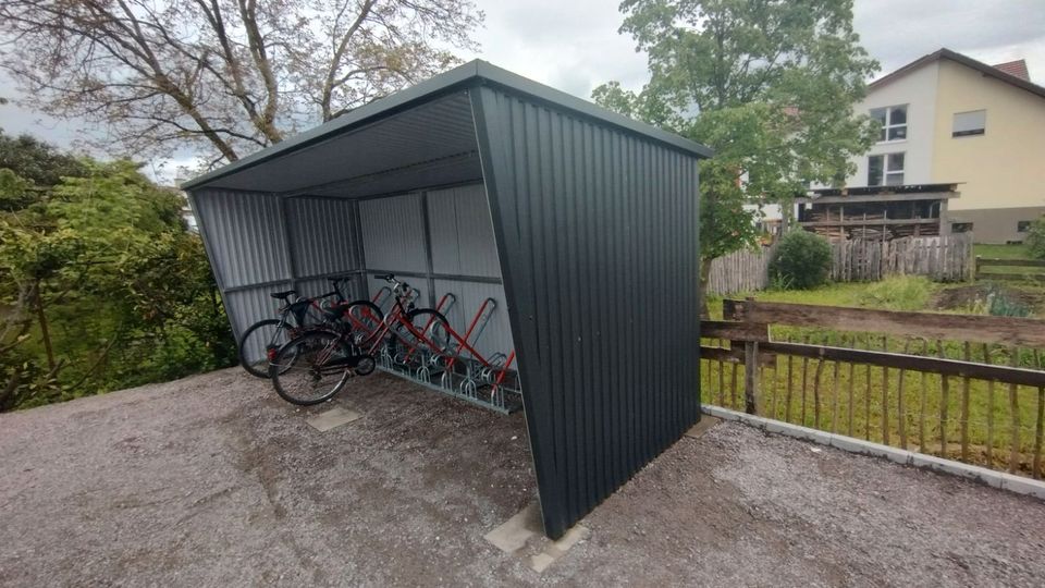 5m x 2,5m Fahrradunterstand Raucherunterstand Überdachungssystem in Dortmund
