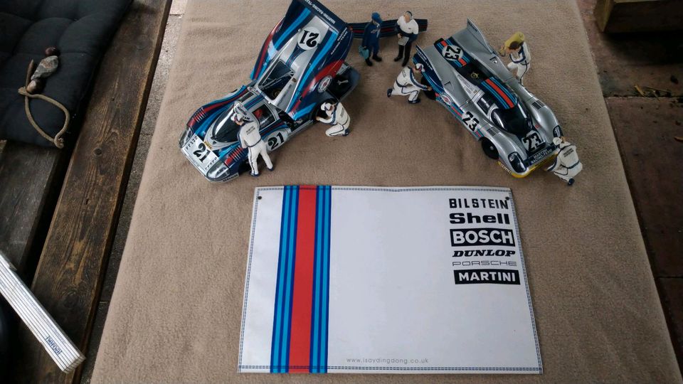 Martini Racing Porsche Bordmappe Tasche in Hövelhof