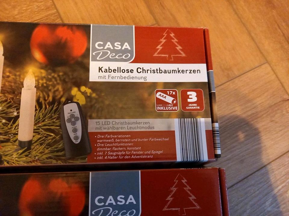 kabellose Christbaumkerzen Weihnachten in Köln