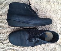Wolky Stiefeletten Gr 38 Leder Keilabsatz Niedersachsen - Thedinghausen Vorschau