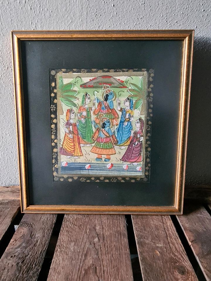 Indische Miniatur Gemälde auf Stoff Indien Volkart Bild in Bayern -  Essenbach | Kunst und Antiquitäten gebraucht kaufen | eBay Kleinanzeigen  ist jetzt Kleinanzeigen