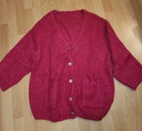 Schicke Damen Strickjacke, fuchsia, Gr.XL, ital.Mode, NEU!!! Thüringen - Gehren Vorschau