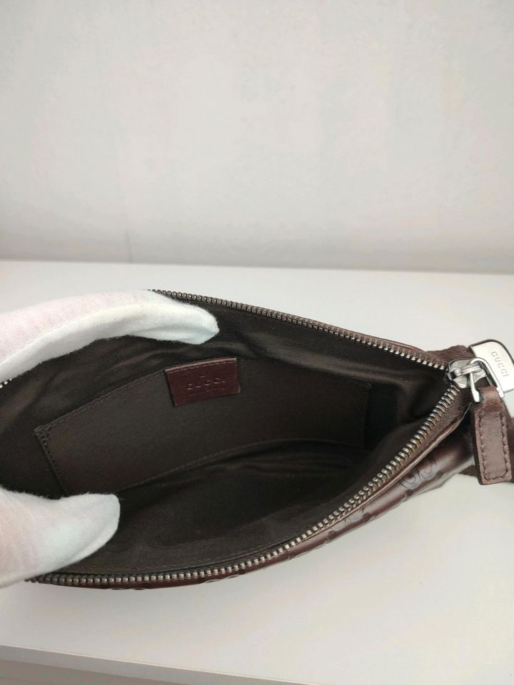 ❗SALE❗Gucci Leder Bauchtasche Waistbag Chocolate Braun Hipbag in Bad Rothenfelde