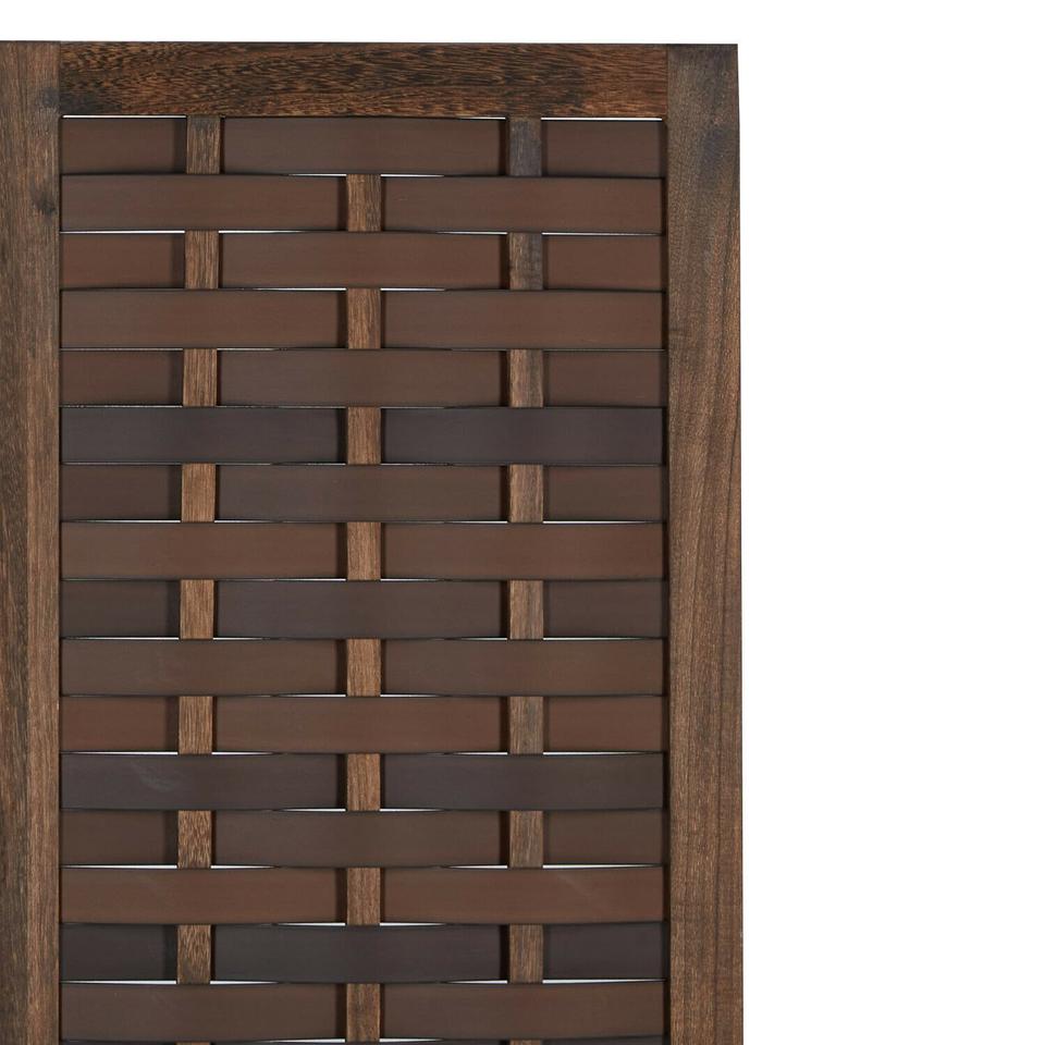 Paravent Raumteiler Raumtrenner Holz Sichtschutz Braun VB80€* in Magdeburg